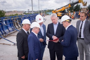 Мэр Москвы Сергей Собянин осмотрел строительство тоннеля на Волгоградском проспекте