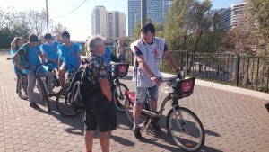 По территории ЮАО прошел третий этап велопробега «Я люблю Москву»