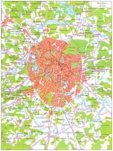 Интерактивная карта внутригородских муниципальных образований появилась в столице