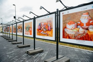 Посетители «Садовников» могут увидеть выставку работ воспитанников школы акварели Андрияки