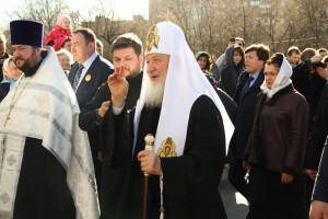 В начале апреля один из храмов на территории Южного округа освятит Патриарх Кирилл