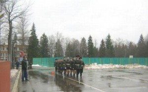 Участие в городском смотре приняли кадеты района Нагатинский затон