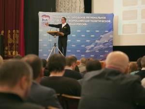 Алексей Шапошников провел лекцию для кандидатов