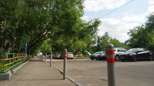 Новые парковка для машин появится в районе Нагатинский затон