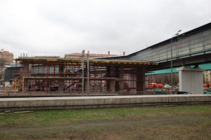 Строящаяся станция МКЖД «Автозаводская», которая войдет в состав ТПУ «ЗИЛ»