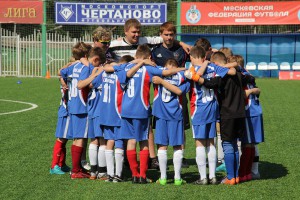 Юные футболисты школы "Чертаново"