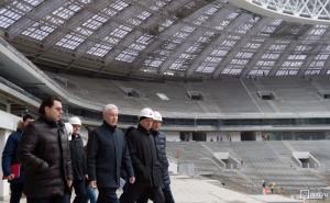 Сергей Собянин осмотрел стадион "Лужники"