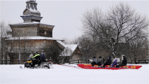 Зимние развлечения в музее-заповеднике "Коломенское"