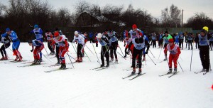 Окружной этап соревнований по лыжным гонкам