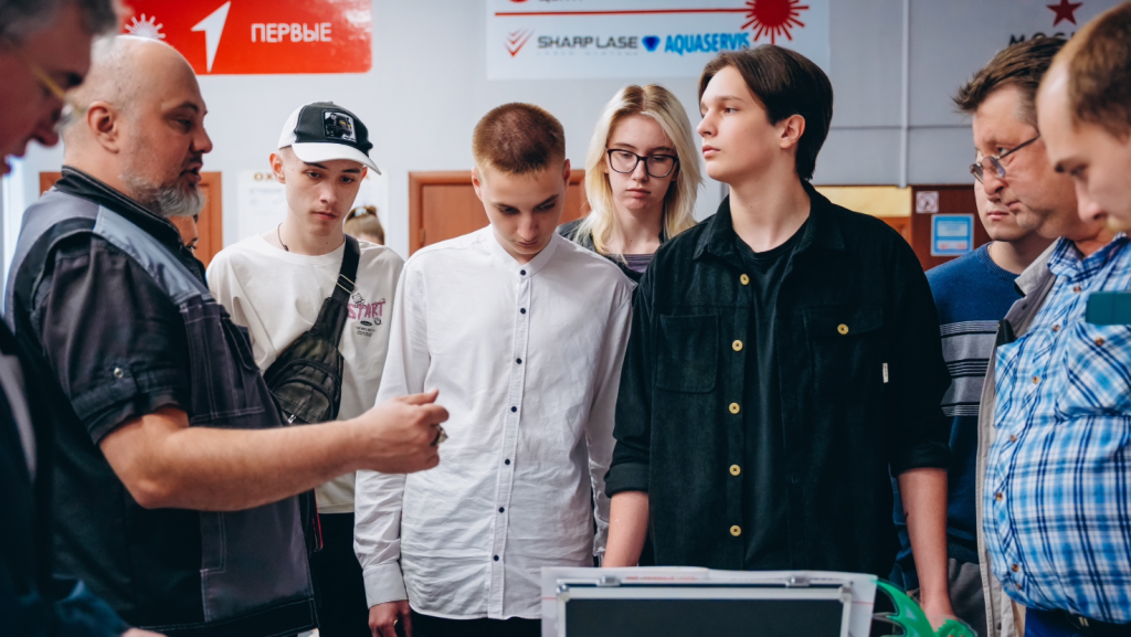 Акция «Экскурсия в колледжи» прошла в Колледже связи №54 имени Петра Вострухина. Фото: официальная страница Колледжа связи №54 имени Петра Вострухина в социальных сетях