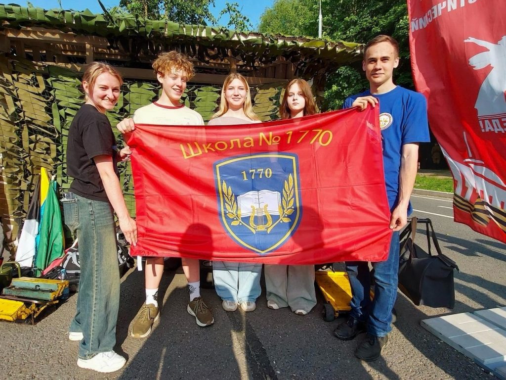 Ученики школы  №1770 провели мастер-класс по картингу. Фото: официальная страница школы №1770 в социальных сетях 