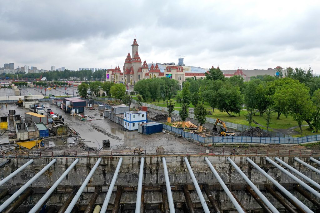 Строительство станции метро «Остров Мечты» вышло на новый этап. Фото: сайт Градостроительного комплекса Москвы