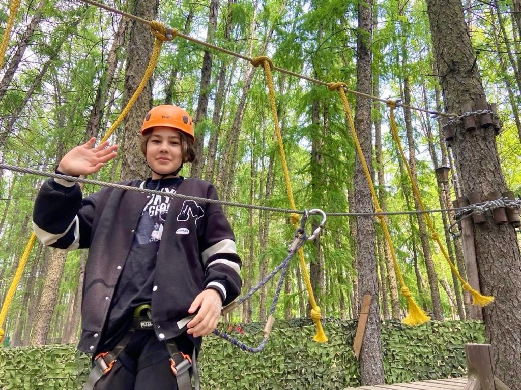 Ученики школы №1770 стали участниками патриотической смены летнего лагеря. Фото: официальная страница школы №1770 в социальных сетях