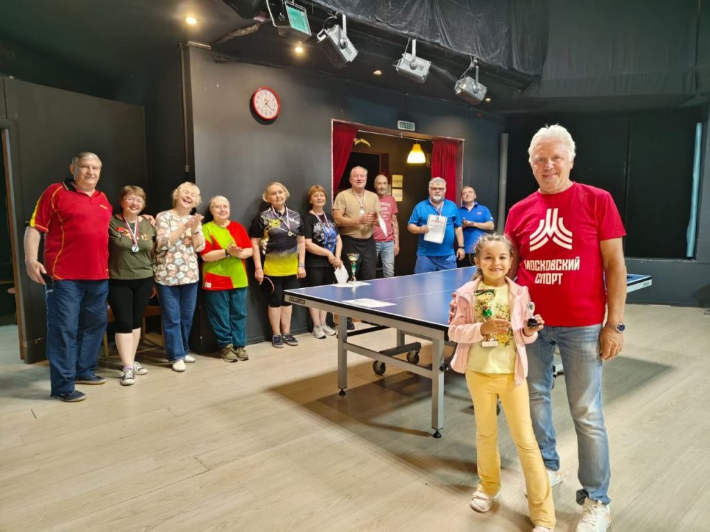 Турнир по настольному теннису «Первые ракетки района» состоялся в ДК «Нагатино». Фото: Telegram-канал ДК «Нагатино»