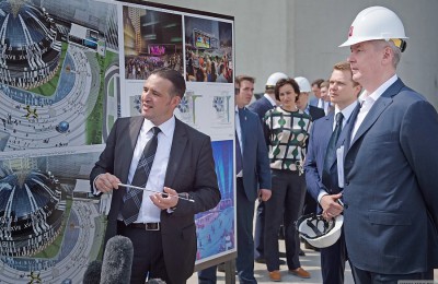 Мэр Москвы Сергей Собянин провёл выездное заседание по вопросам проекта ''Москва-Сити''