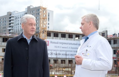 Мэр Москвы Сергей Собянин проинспектировал строительство перинатального центра