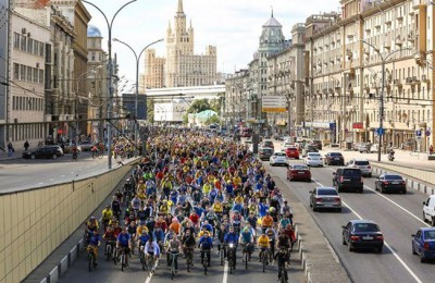 Более 20 тысяч москвичей станут участниками велопарада ко Дню города