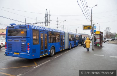 В ЮАО с 31 декабря изменен режим работы нескольких автобусов