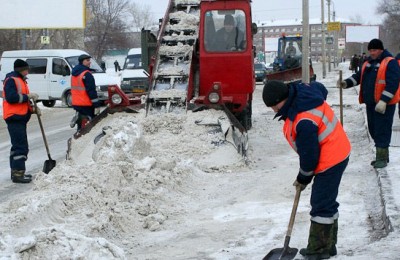 Транспортно-пересадочные узлы в ЮАО от снега коммунальщики убирают круглосуточно