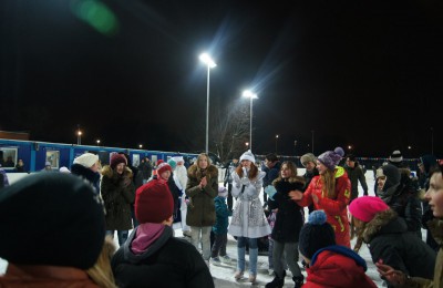 В эти выходные жители Нагатинского затона смогут принять участие в дискотеке на льду