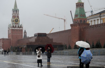 На смену дождю в Москве придет мороз