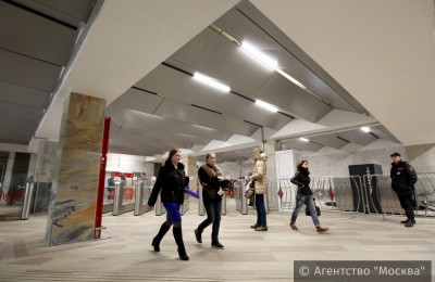 На 41 станции московского метро отремонтировали вестибюли и переходы