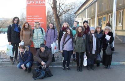 Студенты района Нагатинский затон посетили презентацию книг православного писателя