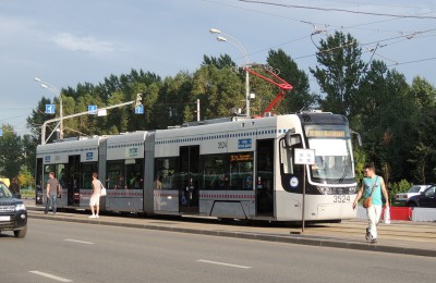 Линия скоростного трамвая на юге Москвы откроется в 2018 году