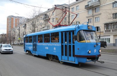 До конца года в Москве обновят десятую часть трамвайных путей