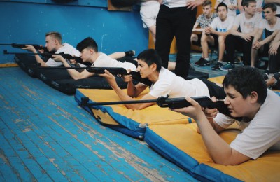 Студенты района Нагатинский затон приняли участие в военном конкурсе