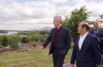 Мэр Москвы Сергей Собянин: Парк в Братееве реконструируют за месяц
