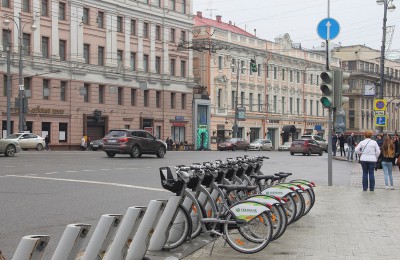 Москвичи стали пользоваться велопрокатом в три раза чаще