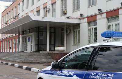 Полицейскими района Нагатинский затон задержан подозреваемый в краже
