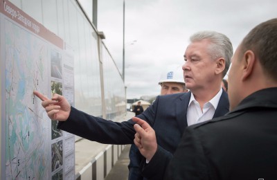 Мэр Москвы Сергей Собянин: Новая дорога появилась в результате ремонта Калужского шоссе