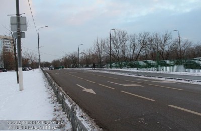 Три улицы района очистили от снега после обращений жителей
