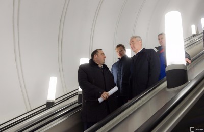 Мэр Москвы Сергей Собянин: Новые станции откроются через месяц