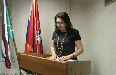 Глава управы района Ирина Джиоева