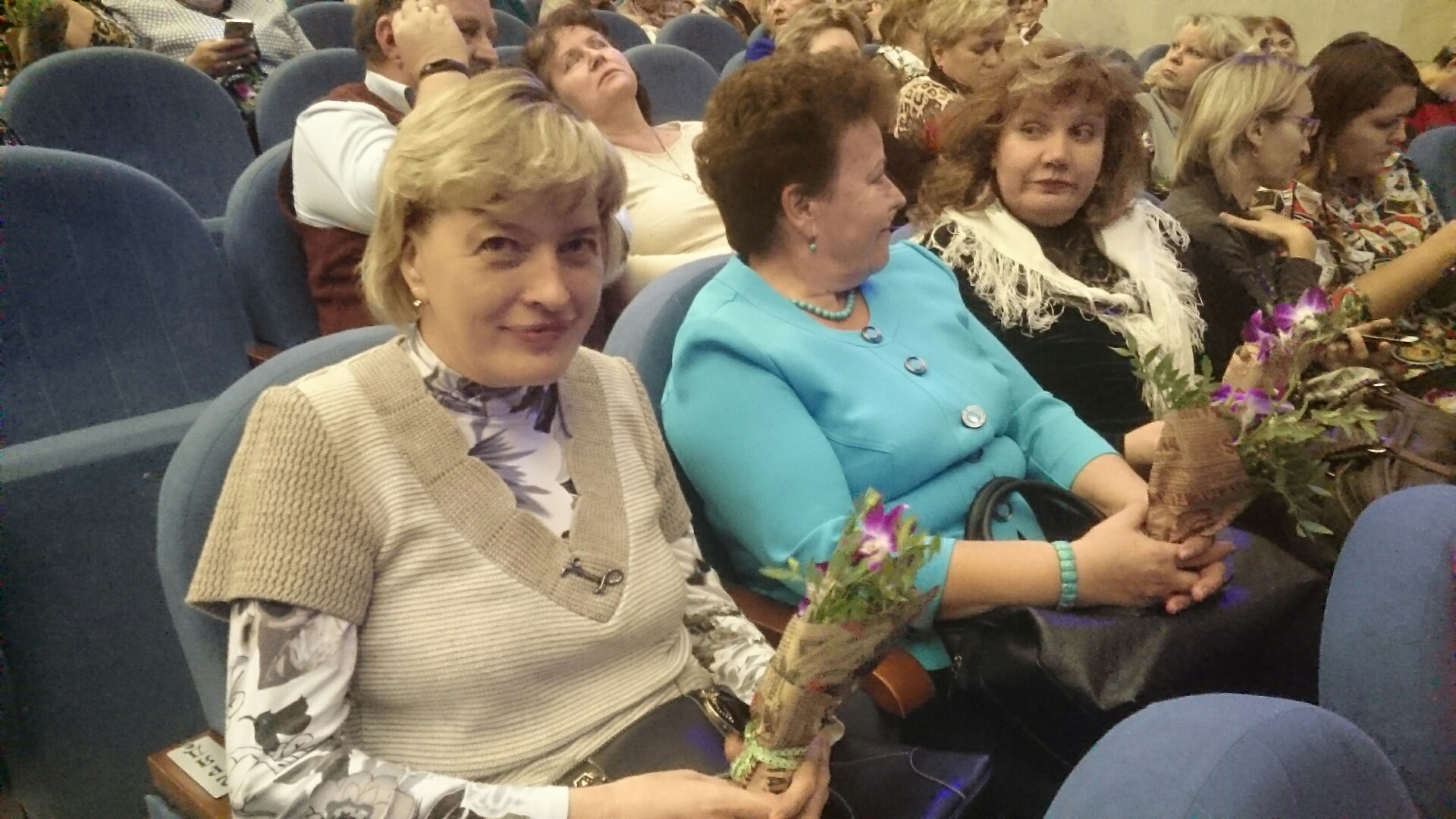 Учителя района Нагатинский Затон на концерте