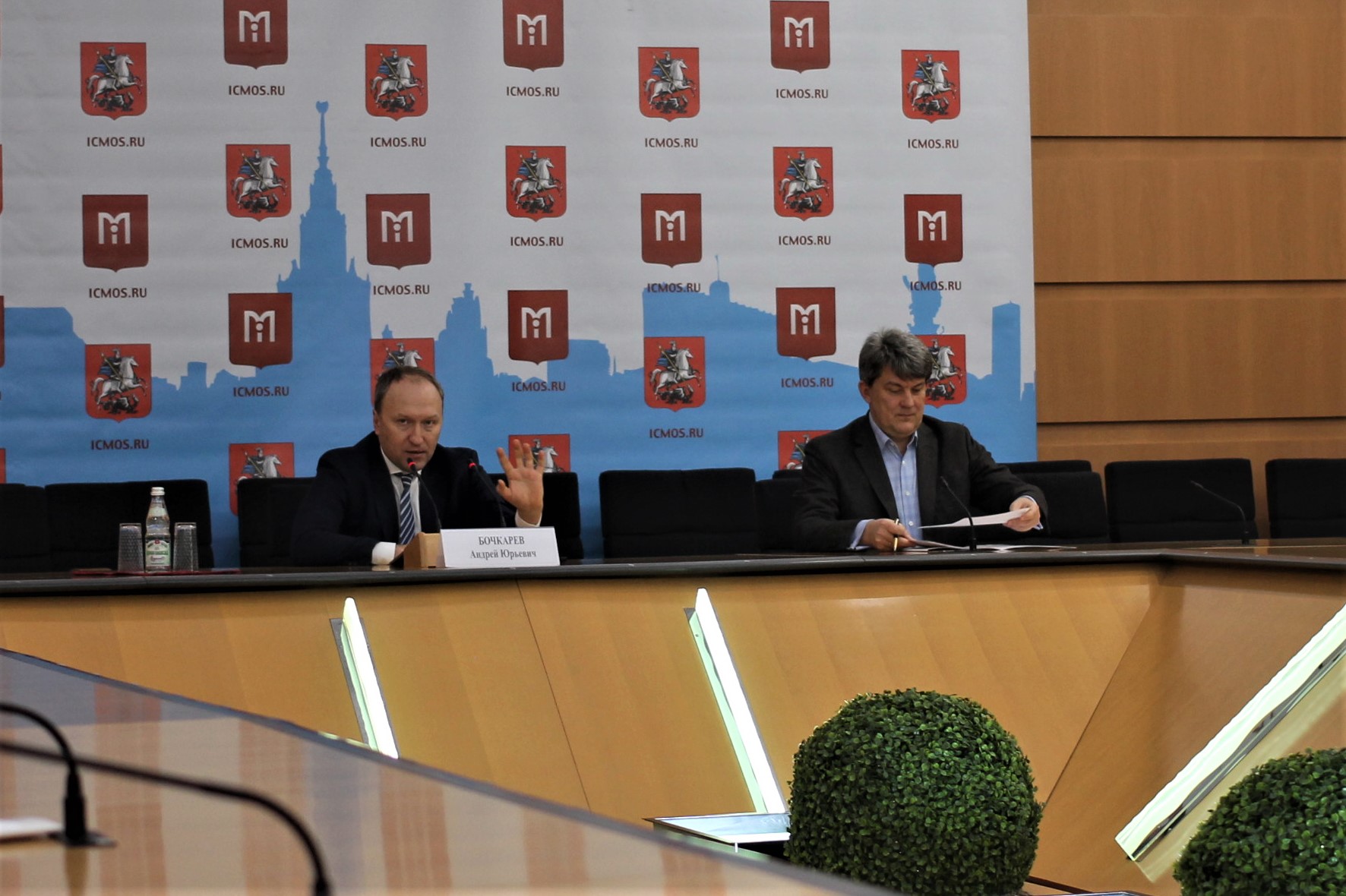 В Москве состоялась пресс-конференция руководителя Департамента строительства города Москвы
