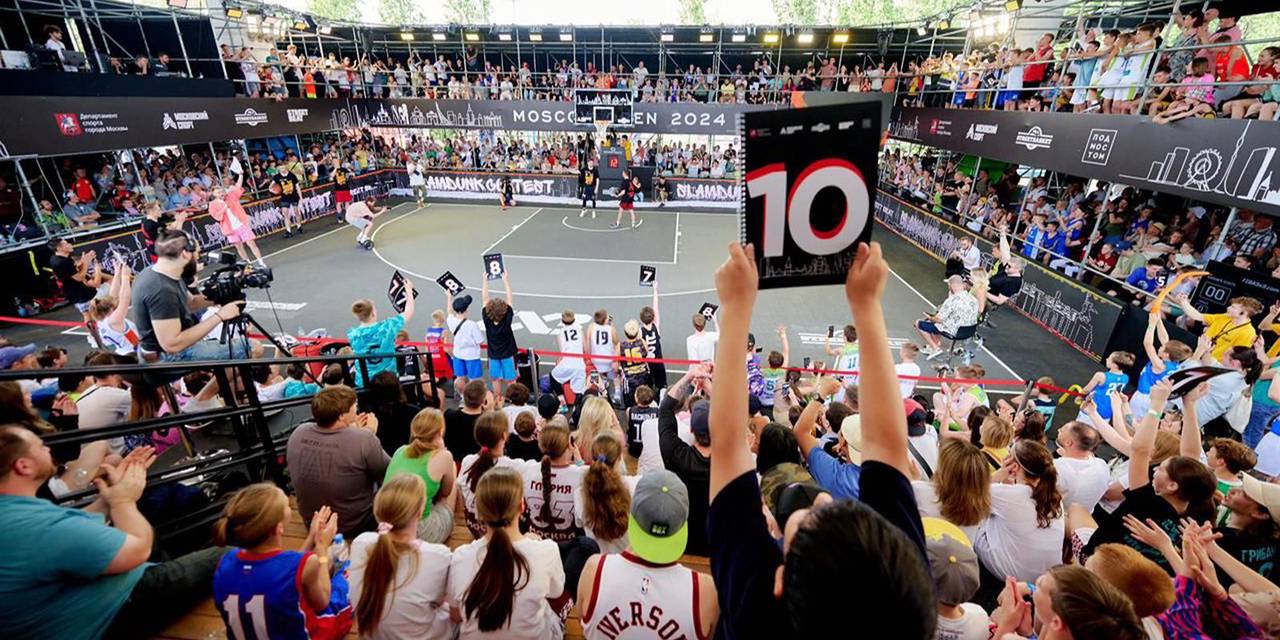 В столице пройдет международный турнир по баскетболу три на три Moscow Open. Фото: пресс-служба Департамента спорта города Москвы