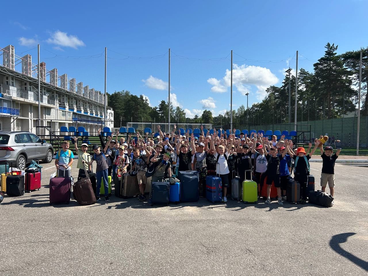 Воспитанники ФШ «Адмирал — ВМФ» отправились на сборы. Фото: официальная страница Футбольной школы «Адмирал — ВМФ» в социальных сетях