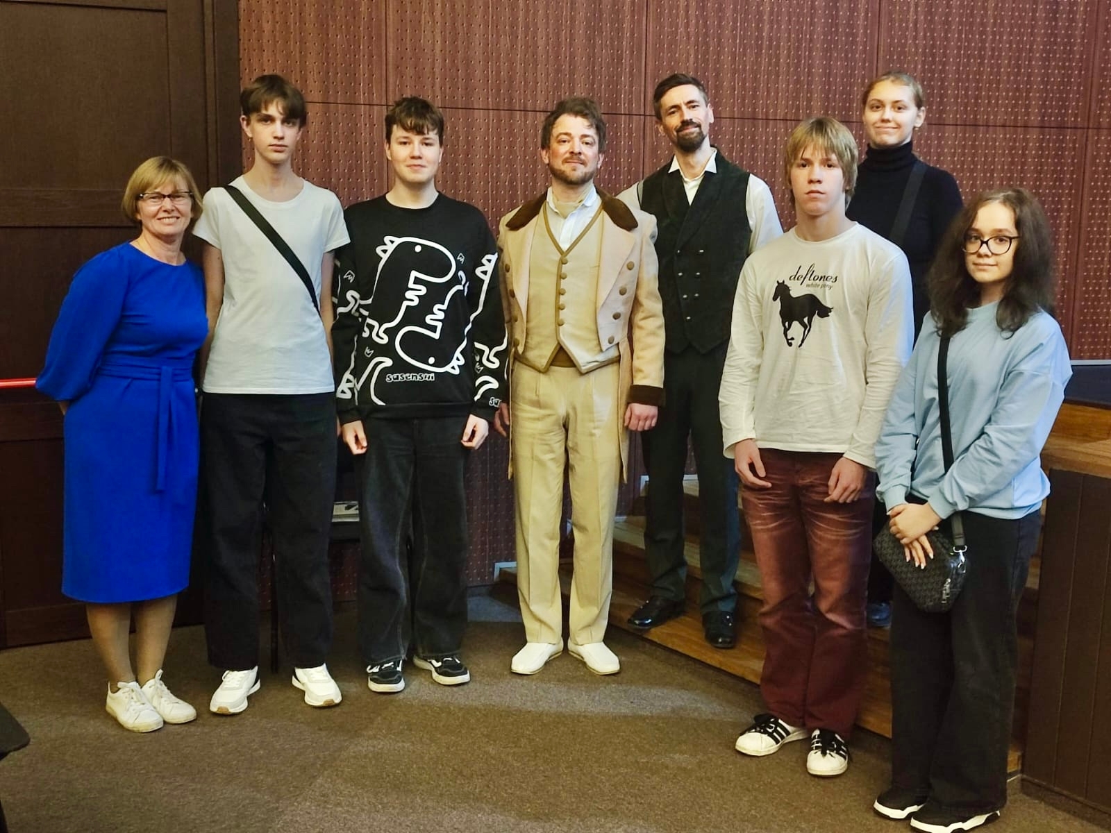 Ученики школы №1770 посетили спектакль в Московском Дворце пионеров. Фото: официальная страница школы №1770 в социальных сетях