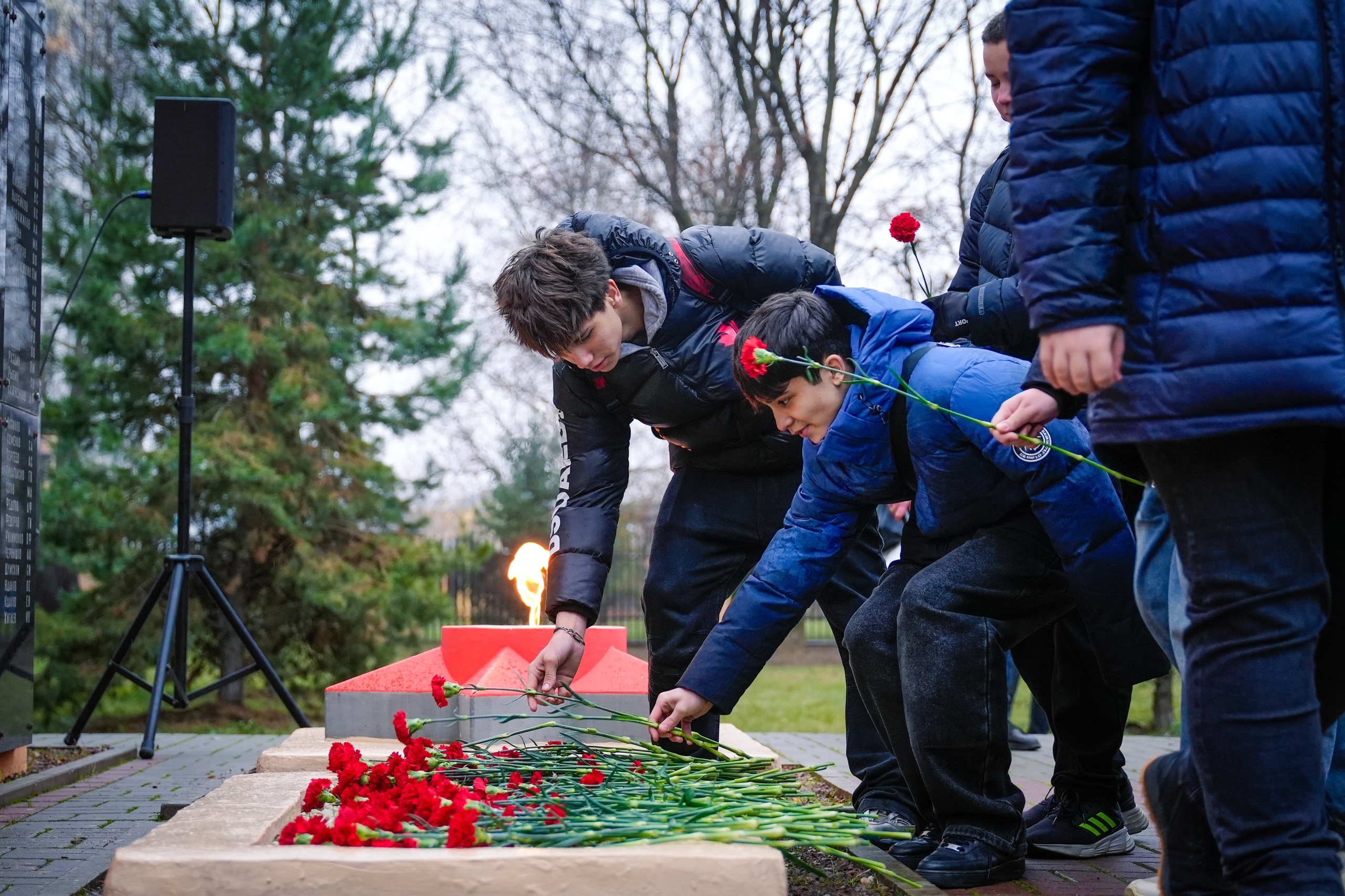 Студенты КС №54 имени Петра Вострухина приняли участие в патриотической инициативе. Фото: официальная страница Колледжа связи №54 имени Петра Вострухина в социальных сетях