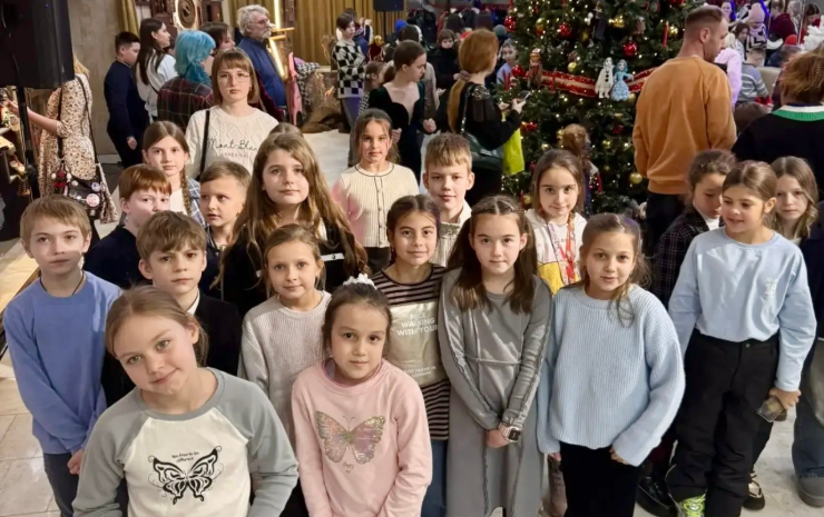 Третьеклассники школы №1770 посетили постановку в Театре кукол Образцова. Фото: официальная страница школы №1770 в социальных сетях