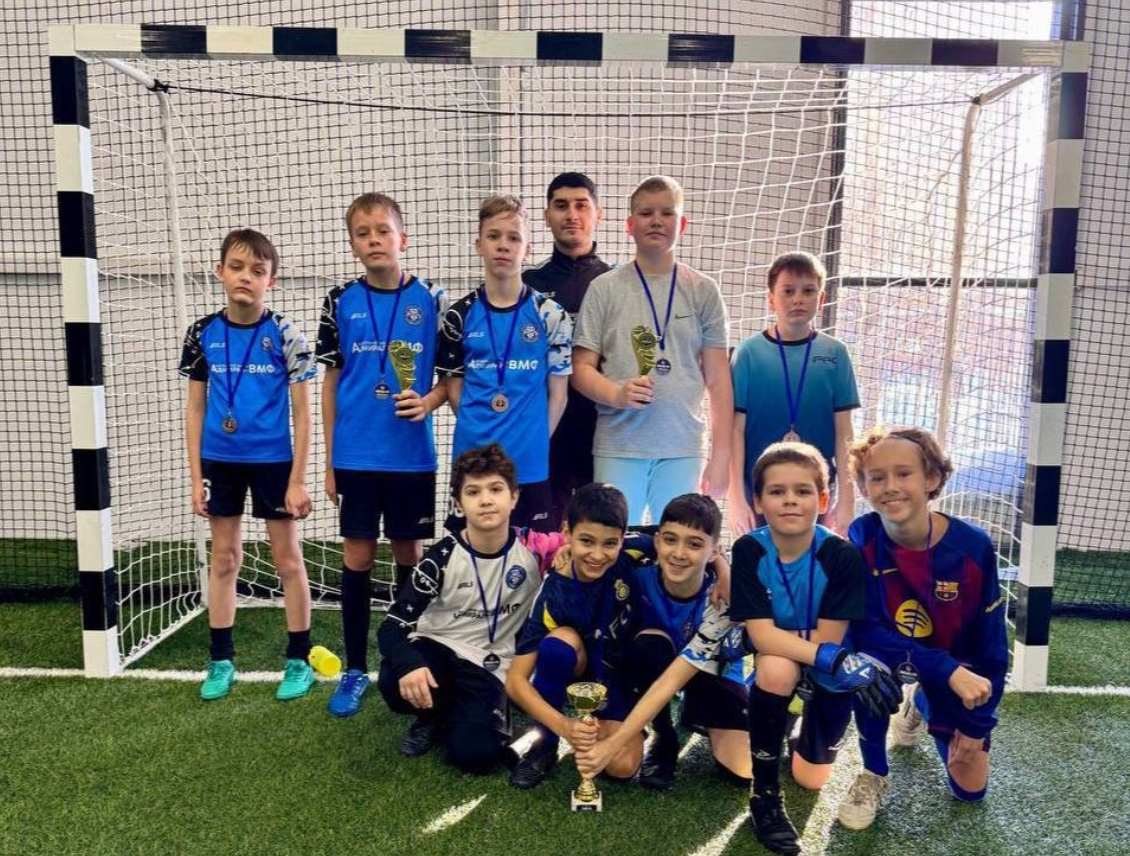 Воспитанники ФШ «Адмирал-ВМФ» стали участниками однодневного футбольного турнира. Фото: официальная страница «Адмирал-ВМФ» в социальных сетях